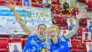 Jubel in Stuttgart: Allianz MTV steht 2021 im Playoff-Finale um die Deutsche Meisterschaft.  (Foto: Jens Körner, bildermacher-sport.de)